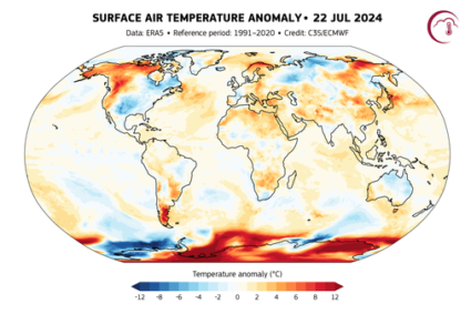 El verano de 2024 en el hemisferio norte alcanza temperaturas récord